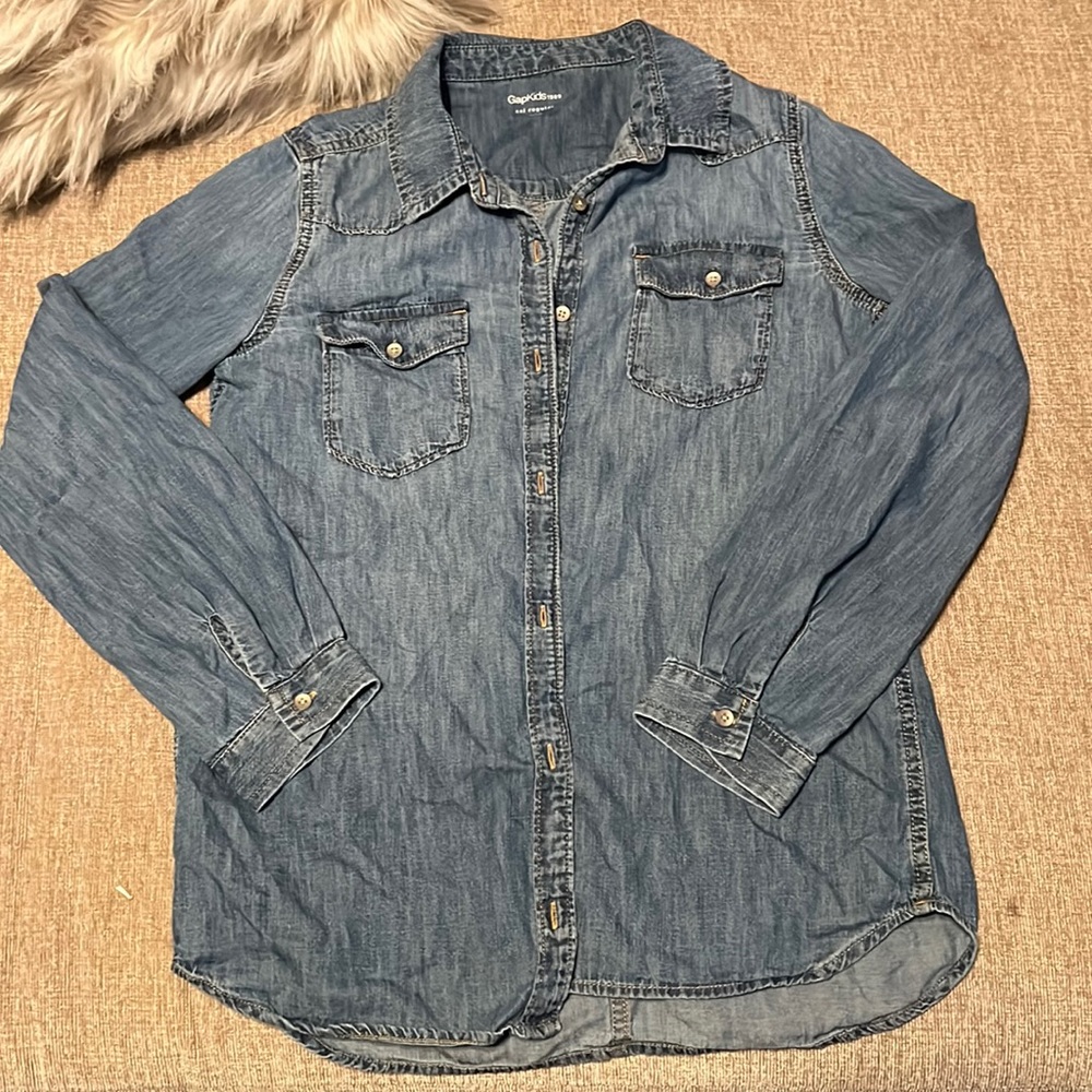 GapKids Denim Shirt size XXL